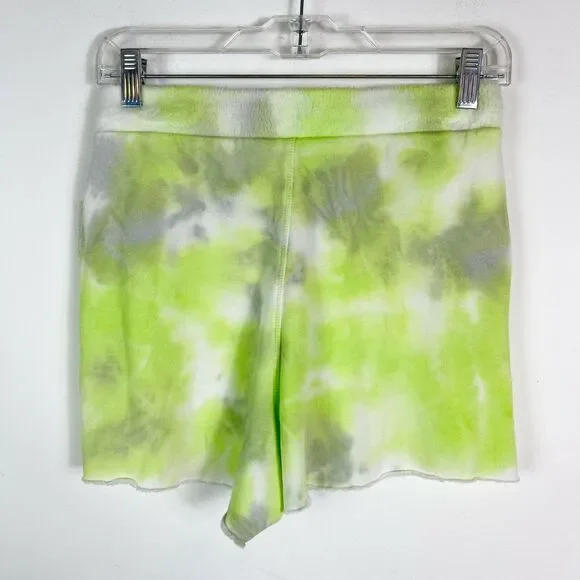 Free People NWT Women's Drawstring Kelly Washed Tie Dye Shorts Size M - Picture 3 of 6